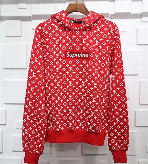 supreme felpe louis vuitton prezzi|supreme x louis vuitton hoodie.